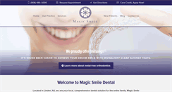 Desktop Screenshot of lindennjdentist.com